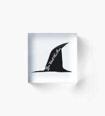You Shall Not Pass Acrylic Block