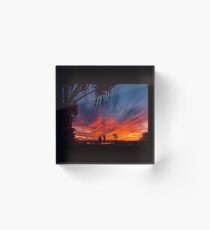 Saturday Night Acrylic Block