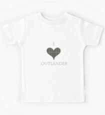 I LOVE OUTLANDER Kids T-Shirt