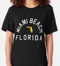 Miami Map Clothing Redbubble