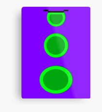 Day of the Tentacle - Purple Tentacle Metal Print