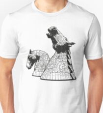 The Kelpies (Black and White) Unisex T-Shirt