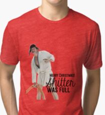 Cousin Eddie: Merry Christmas Tri-blend T-Shirt