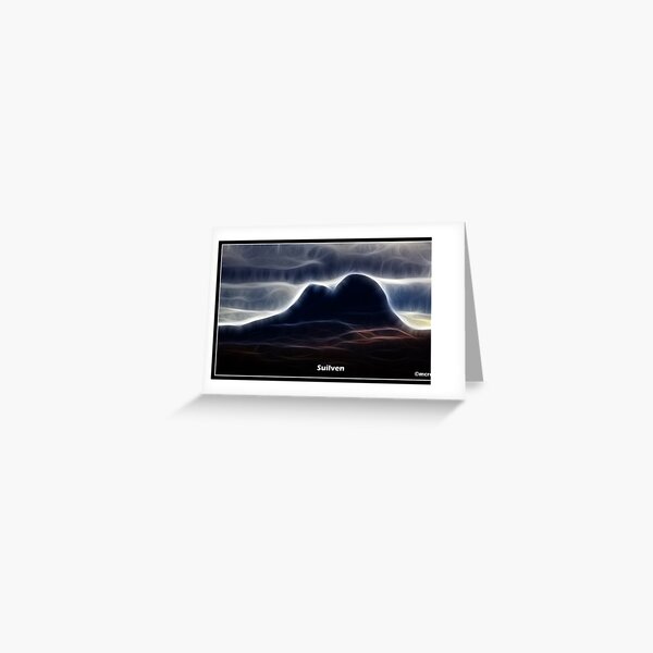 Suilven (fractulis) Greeting Card