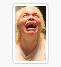 Crying Trisha Paytas Sticker