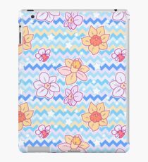 Daffodil Chevron Pattern iPad Case/Skin