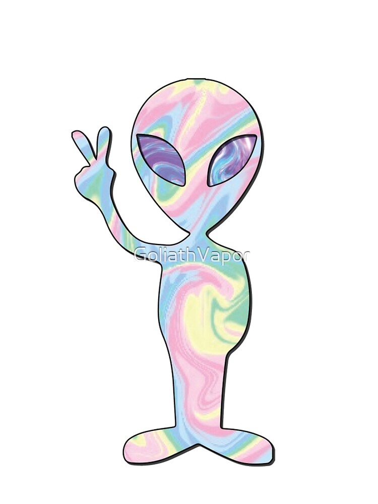 holographic alien shirt