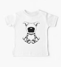 English Bull Terrier Sit Design Baby Tee