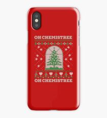 Chemistry Oh Chemistree Ugly Christmas Sweater iPhone Case