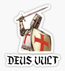 Deus Vult | Crusade Sticker