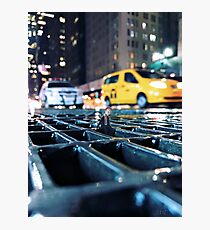 enough - times square Photographic Print