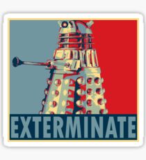 Exterminate Sticker
