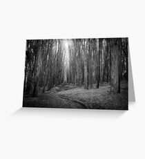 Wood Line Greeting Card