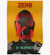 Zer0 Vintage Borderlands Graphic Poster