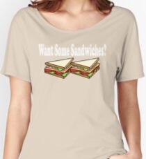 Bad Santa - Want Some Sandwiches? Women's Relaxed Fit T-Shirt