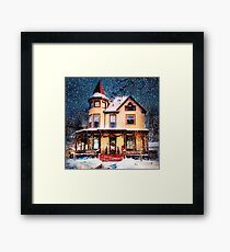 White Christmas Framed Print