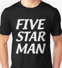 Five Star Man Unisex T-Shirt