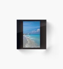 Beach Bum Acrylic Block