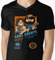 Game Grumps NES Cover Men's V-Neck T-Shirt
