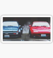 AE86 + Miata Sticker