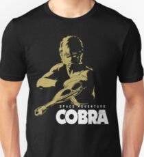 Weltraum-Abenteuer-Kobra Slim Fit T-Shirt