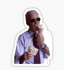 joe biden ice cream Sticker