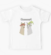 Llamas with Hats - Caaaarl Kids Tee