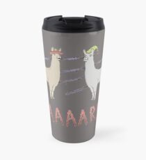 Llamas with Hats - Carl! Travel Mug