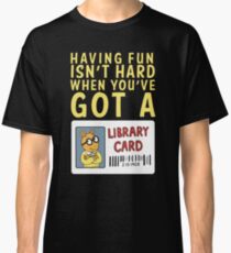 Camiseta clásica Arthur Library Card