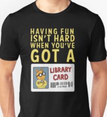 Arthur Library Card Unisex T-Shirt
