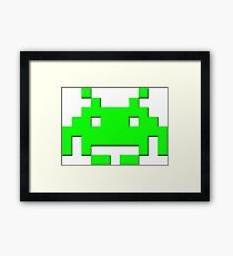 Invader Framed Print