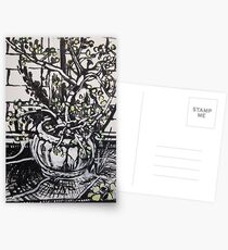 Prosperity Money Tree at The Dancing Dog Cafe Postcards