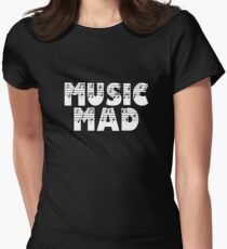 SOLD - MUSIC MAD Women's Fitted T-Shirt