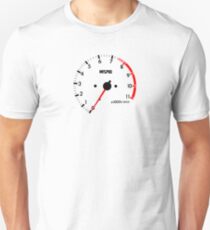 NISSAN スカイライン (NISSAN Skyline) R32 NISMO rev counter Slim Fit T-Shirt
