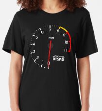 NISSAN スカイライン (NISSAN Skyline) R33 NISMO rev counter Slim Fit T-Shirt