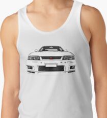 Nissan Skyline R33 GT-R (front) Tanktop