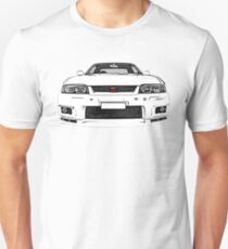 Nissan Skyline R33 GT-R (front) Unisex T-Shirt