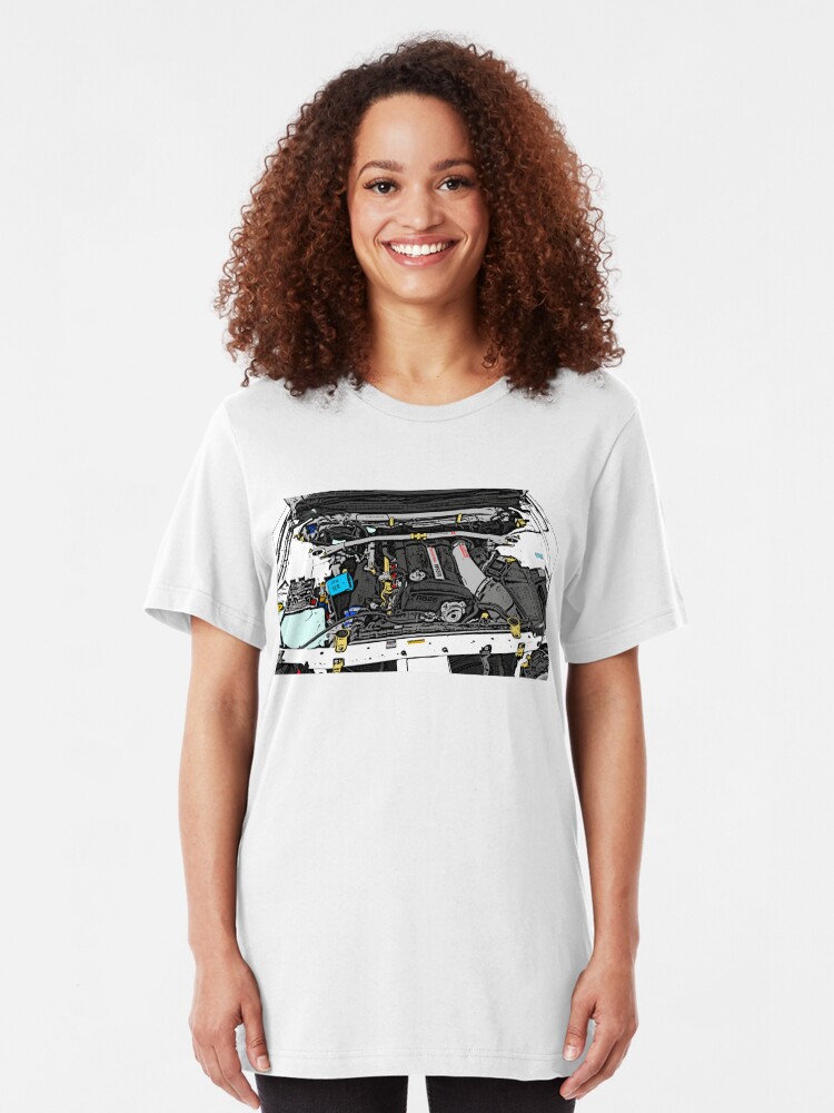 Alternative Ansicht von RB26DETT Slim Fit T-Shirt