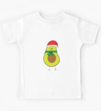 Avocado Christmas Kids Tee