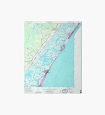 USGS TOPO Map New Jersey NJ Sea Isle City 254872 1952 24000 Art Board