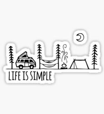 Simple Life Sticker