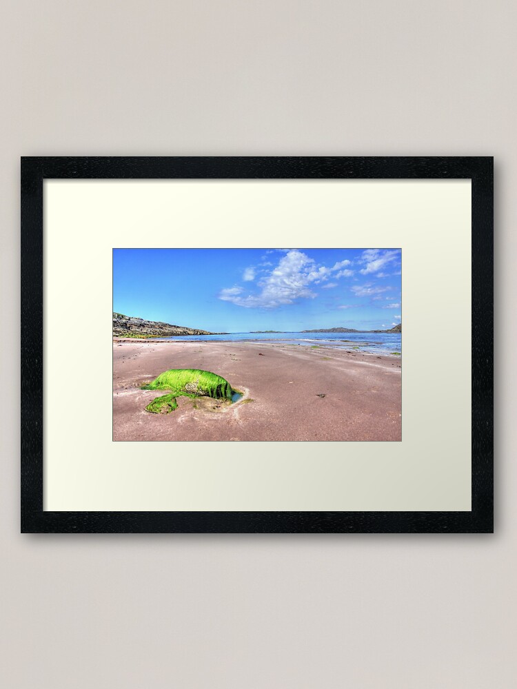 Alternate view of Clashnessie Beach Framed Art Print