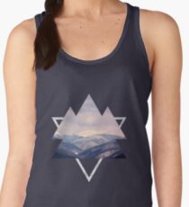 Geometric Mountains Women's Tank Top