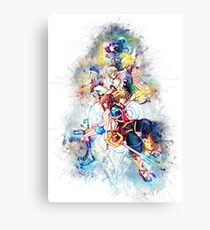 Kingdom Hearts Family Canvas Print