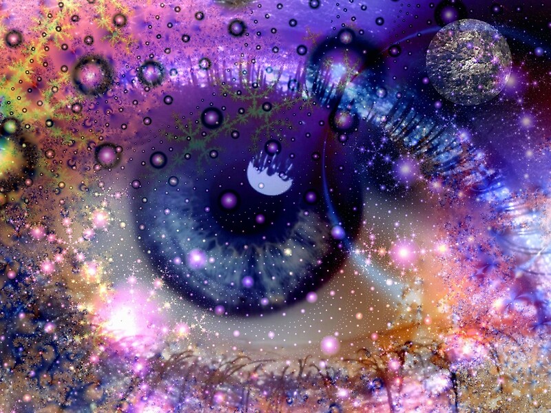 Cosmic Eye By Brian Exton Redbubble   Flat,800x800,075,f.u1 