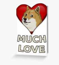 Doge Valentine's Day Greeting Card