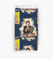 Propaganda Files Duvet Cover