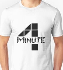 4Minute Black Unisex T-Shirt