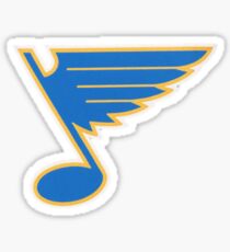 St. Louis Blues 50th Anniversary Sticker