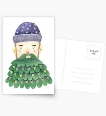 Hipster Christmas Postcards